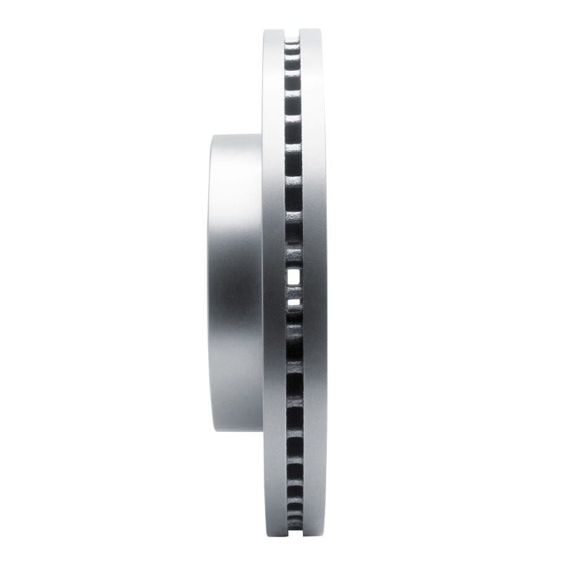 Ford Ranger Brake Rotor (1) - Front Right - R1 Concepts - Drilled & Slotted - Silver - `19-`25